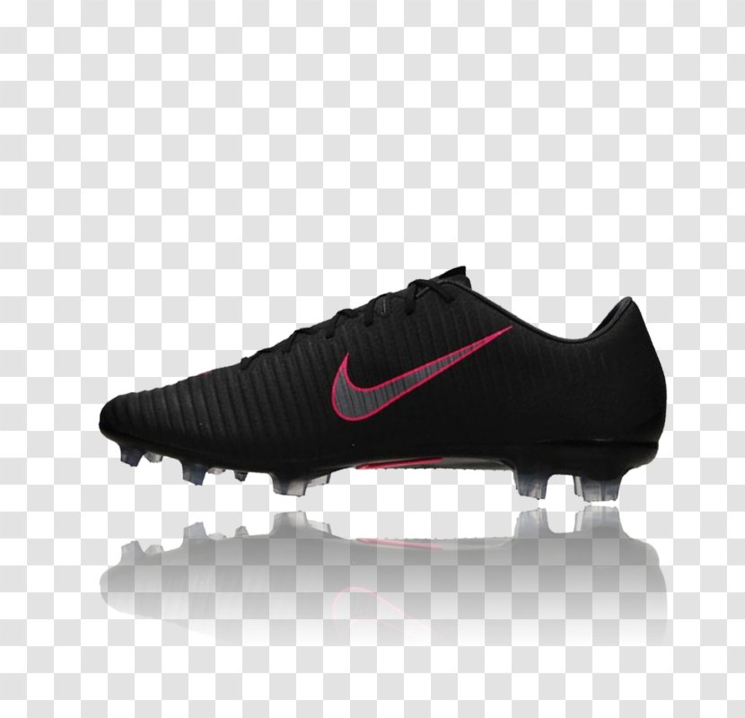 Cleat Football Boot Sports Shoes Nike - Black - Blast Mercurial Transparent PNG