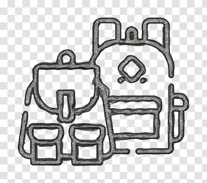 Bagpack Icon Free Time Icon Transparent PNG
