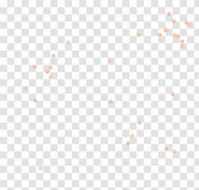 Line Desktop Wallpaper Point Pattern - Orange Transparent PNG