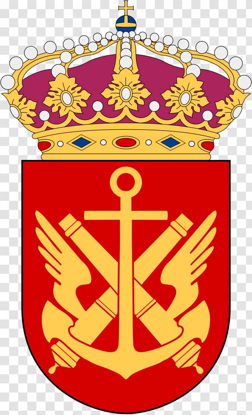Coat Of Arms The Crown Aragon Crest - Weapon Transparent PNG