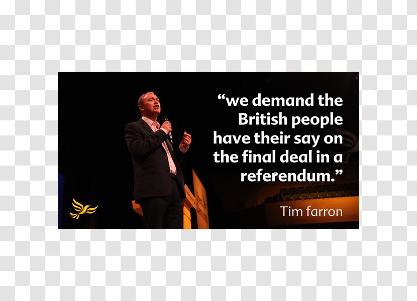 Liberal Democrats United Kingdom European Union Membership Referendum, 2016 Liberalism Lincolnshire Democrat Voice - Tim Farron Transparent PNG