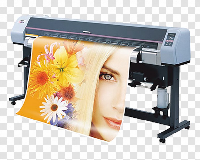 Digital Printing Advertising Offset Computer - Machine - Print Transparent PNG