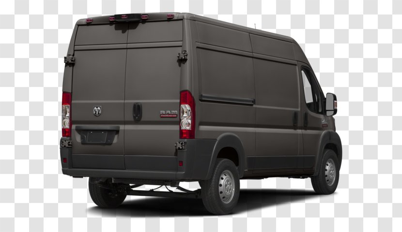 Ram Trucks Dodge Chrysler 2018 RAM ProMaster Cargo Van 1500 High Roof - Commercial Vehicle Transparent PNG