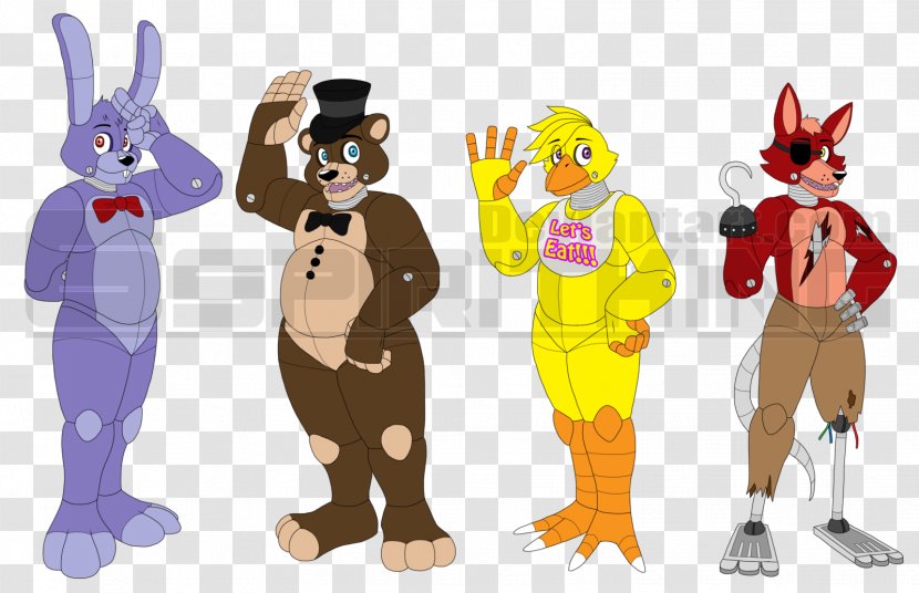 Five Nights At Freddy's 2 Freddy Fazbear's Pizzeria Simulator Animatronics Fan Art - Deviantart - Monkey Cartoon Couple Transparent PNG