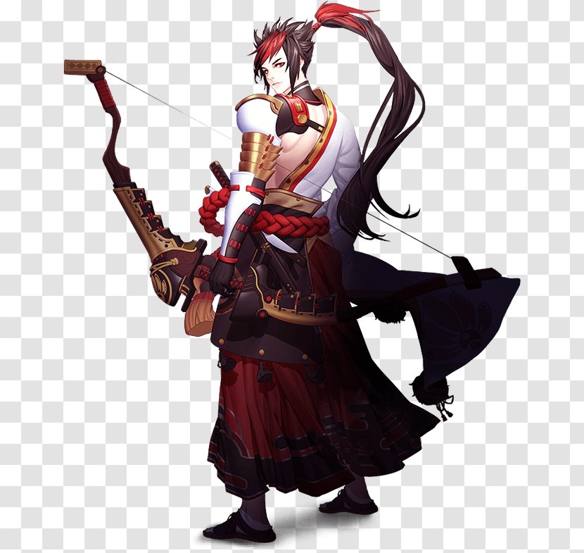 Onmyoji Mobile Game Role-playing Video - Deviantart - Action Figure Transparent PNG