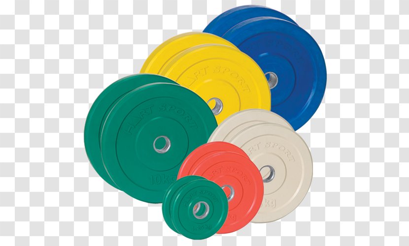 Weight Plate Training International Weightlifting Federation Plastic - Color - Olympic Exercises Transparent PNG