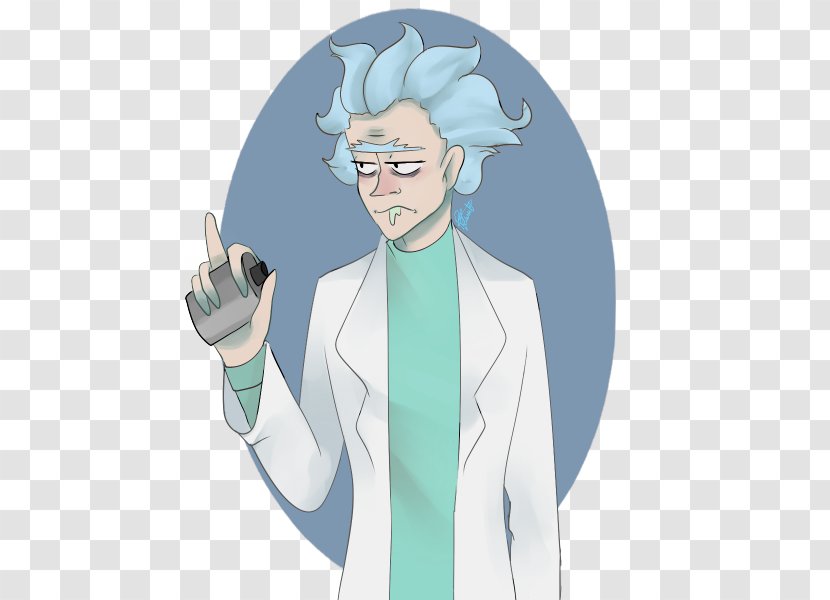 Rick Sanchez Homo Sapiens Male Character Human Physical Appearance - Silhouette Transparent PNG