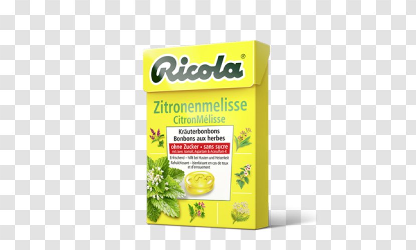 Ricola Lemon Balm Mint Beebalm Herb Transparent PNG