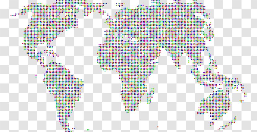 World Map Globe Projection - Area Transparent PNG