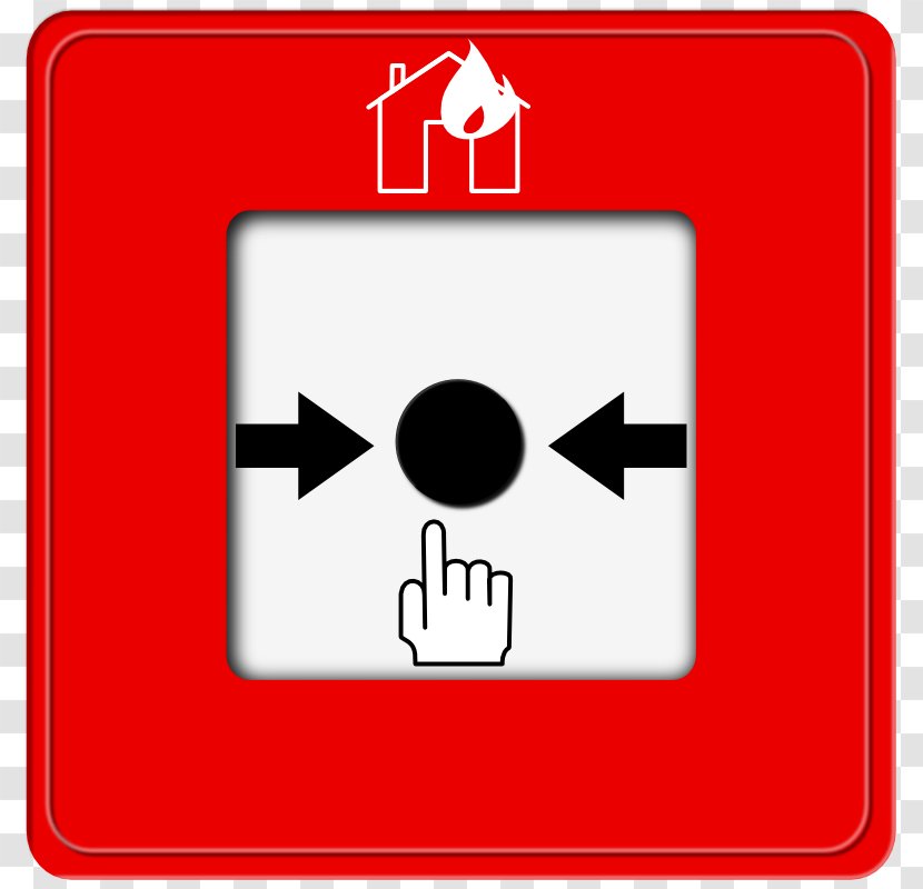 Fire Alarm System Manual Activation Control Panel Clip Art - Clipart Transparent PNG