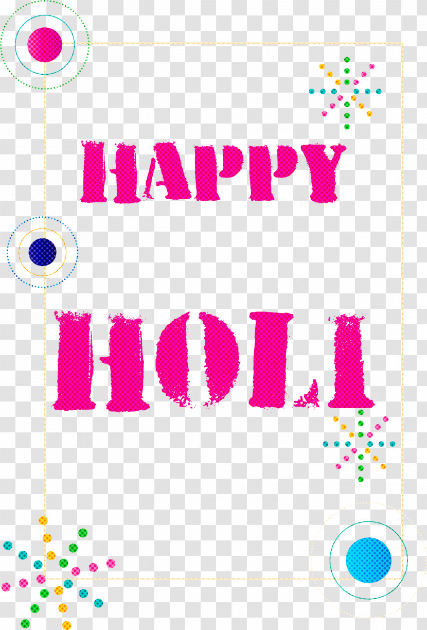 Happy Holi Transparent PNG