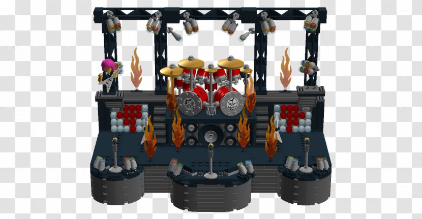 Lego Rock Band Toy Concert The Group - Stage Lighting - N Roll Transparent PNG