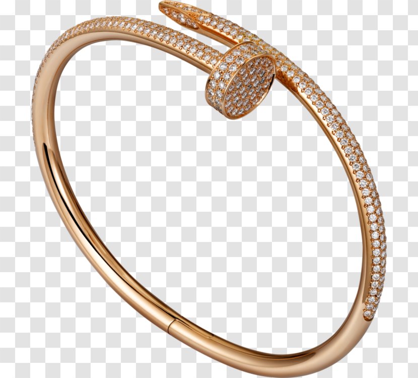 Cartier Jewellery Bracelet Colored Gold - Plating Transparent PNG