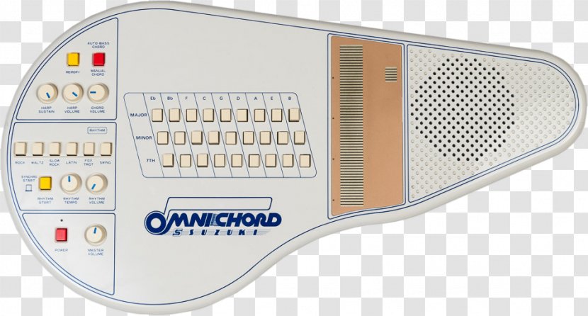 Omnichord Electronic Musical Instruments Autoharp - Cartoon - Rhythm Transparent PNG