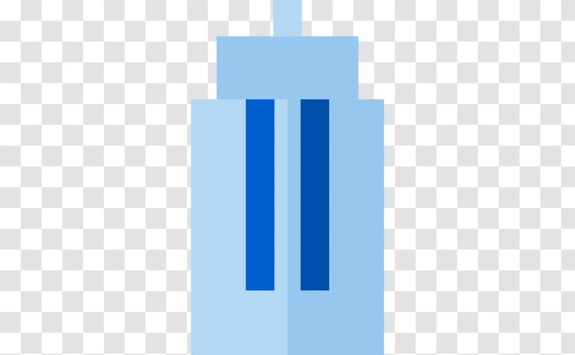 Building - Electric Blue - Diagram Transparent PNG