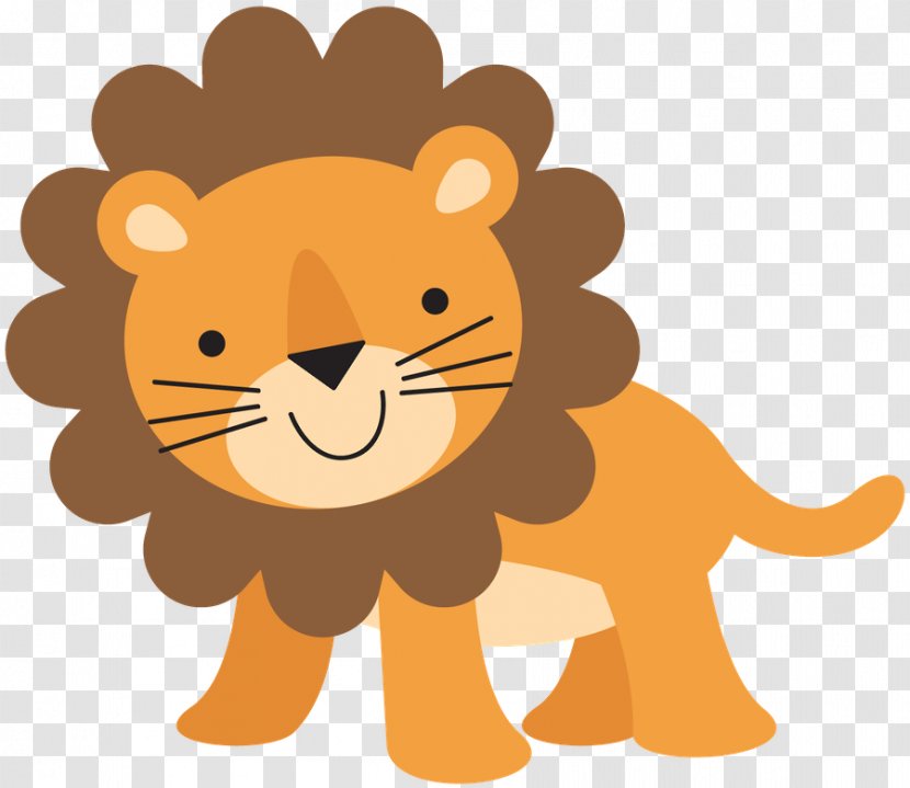 Lion Clip Art - Tail - Baby Safari Cliparts Transparent PNG