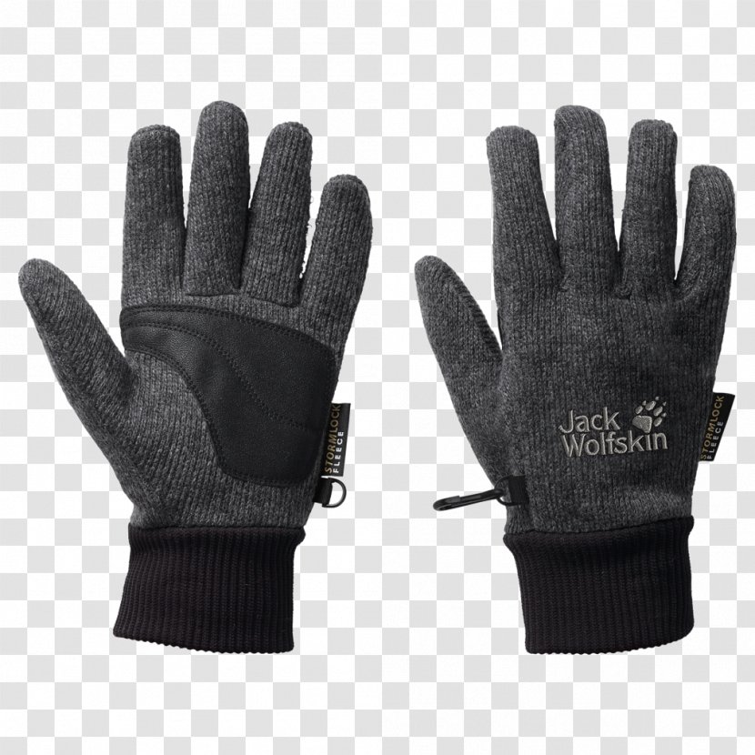 Glove Clothing Jack Wolfskin Polar Fleece Hat - Lacrosse - Knitting Wool Transparent PNG