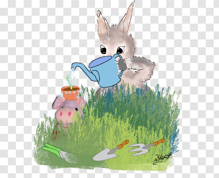 Domestic Rabbit Børnebog Hare Easter Bunny - Grass - Winston-churchill Transparent PNG