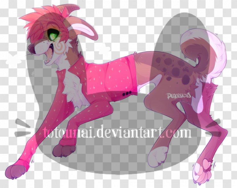 Horse Pink M Cartoon Carnivora RTV - Vertebrate Transparent PNG