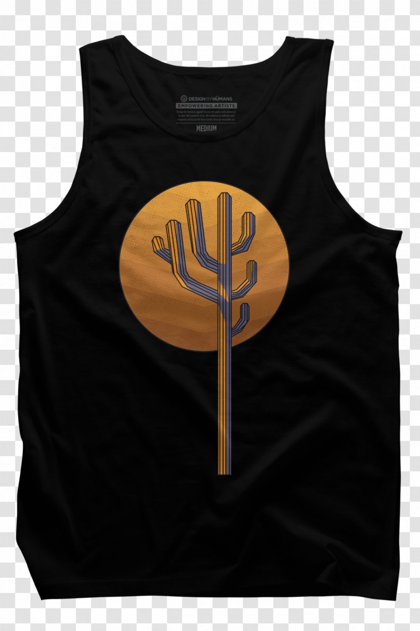 T-shirt Gilets Sleeveless Shirt - Black M - Mexican Style Transparent PNG