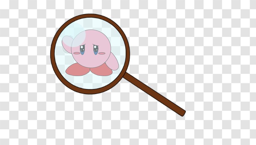 Magnifying Glass Character Clip Art - Fiction - Kirby The Amazing Mirror Transparent PNG