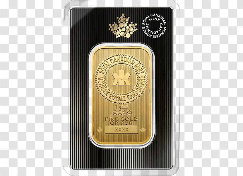 Gold Bar Perth Mint Canada Bullion - Hardware Transparent PNG
