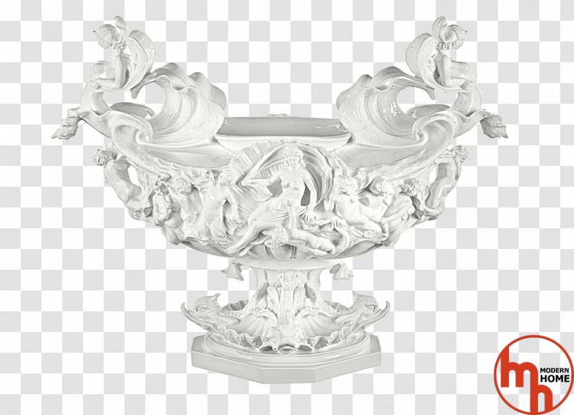 Silver Vase Figurine Transparent PNG