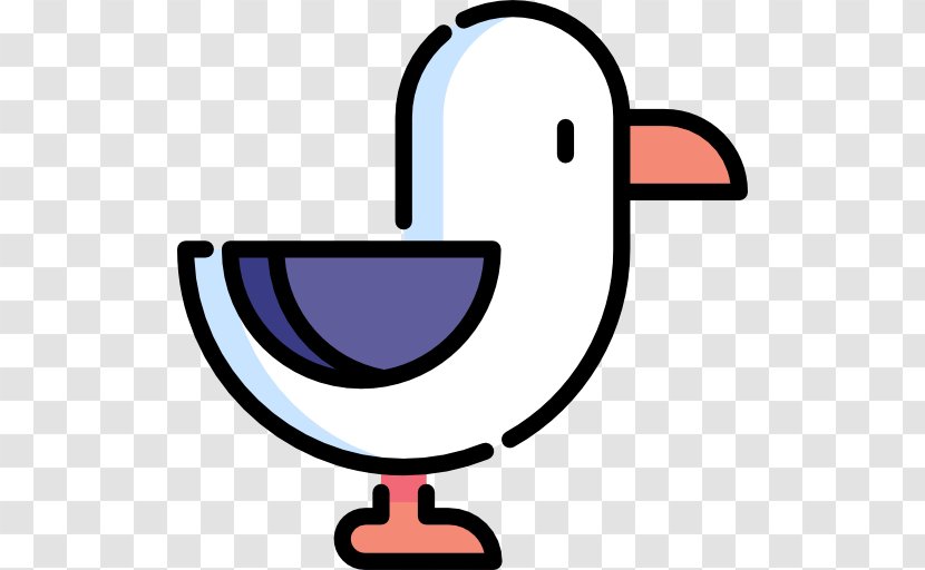 Fauna Icon - Common Gull - Designer Transparent PNG