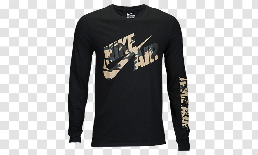 Long-sleeved T-shirt Nike - Brand Transparent PNG