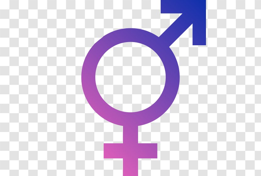 Gender Symbol Hermaphrodite Intersex Transgender - Pink - Role Transparent PNG