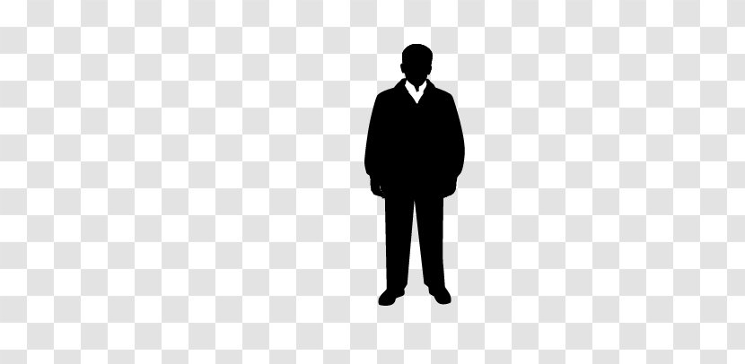 Black And White Brand Wallpaper - Monochrome Photography - Man Standing Transparent PNG