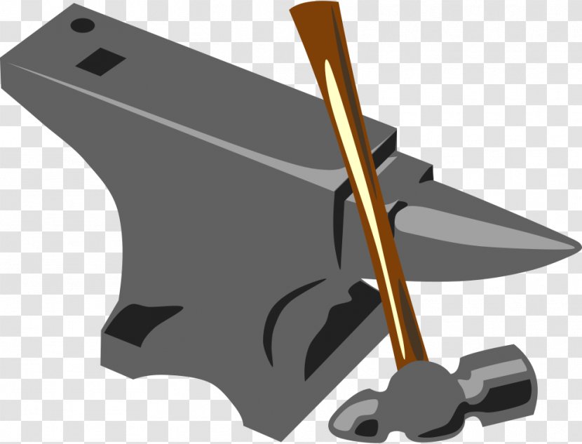 Anvil Blacksmith Forge Hammer Clip Art - Image Transparent PNG