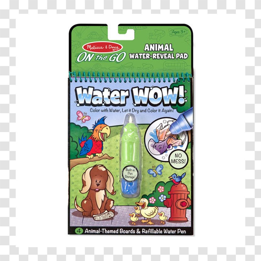 Melissa & Doug Coloring Book Amazon.com Drawing - Water - Animals In Transparent PNG