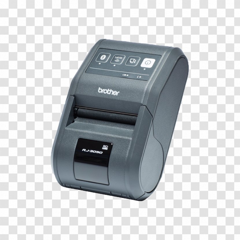 Inkjet Printing Brother RJ-3050 Direct Thermal Printer RuggedJet Industries - Output Device Transparent PNG
