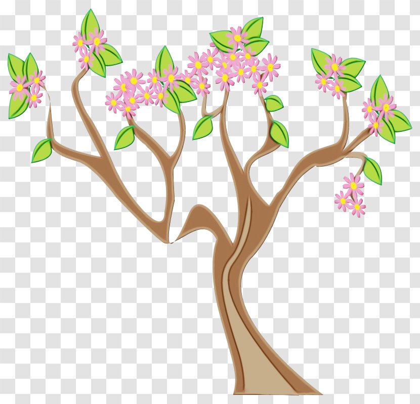 Flower Plant Pedicel Branch Stem - Cut Flowers Transparent PNG