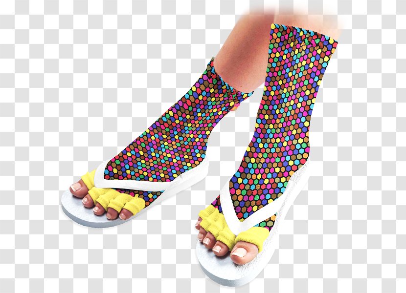 Sock Shoe Footwear Anklet Pedicure - Nail Transparent PNG