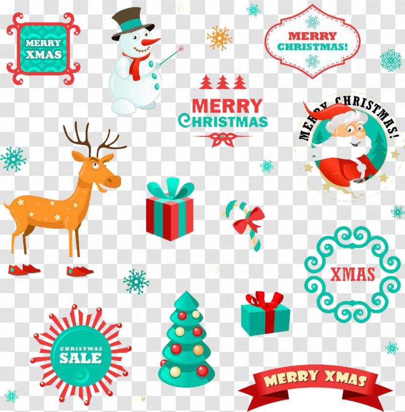 Christmas Tree Illustration - Decoration - Holiday Elements Transparent PNG