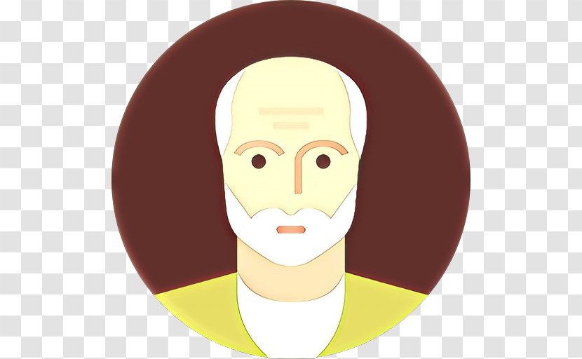 Face Head Yellow Cartoon Cheek - Fictional Character Plate Transparent PNG