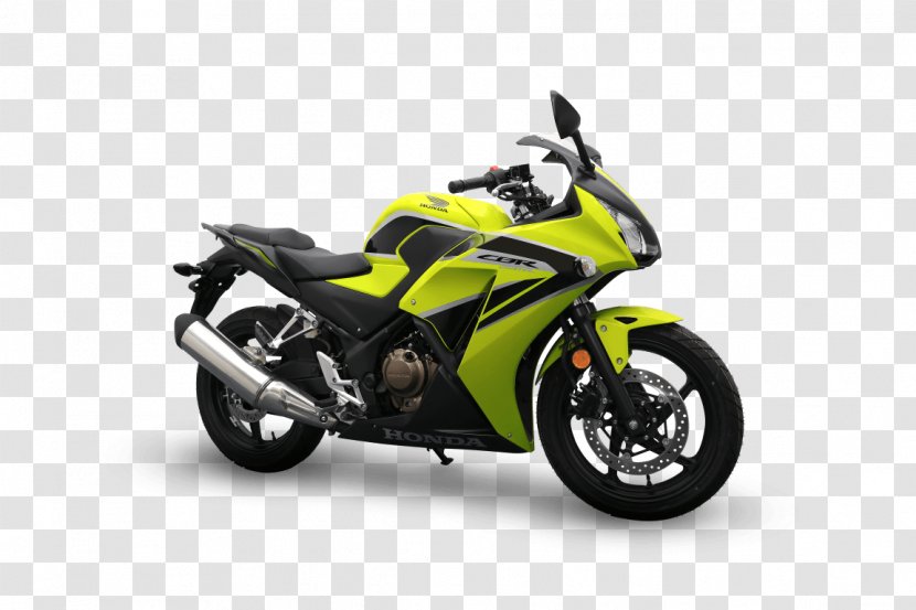 Honda CBR250R/CBR300R CBR250RR Car Motorcycle - Yellow - Lemon Ice Fast Transparent PNG