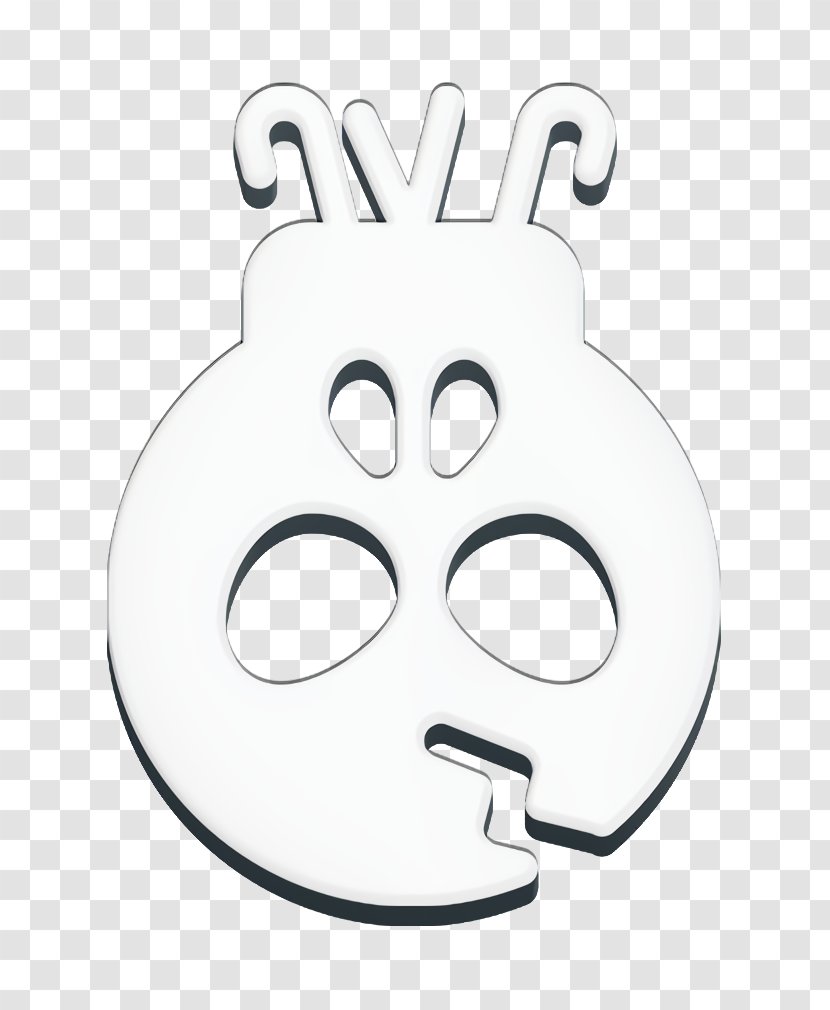 Candy Icon Halloween Holder - Symbol - Masque Blackandwhite Transparent PNG