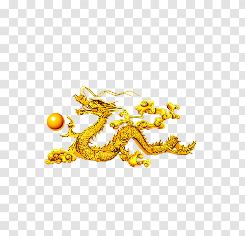China Budaya Tionghoa Chinese Dragon Icon - Playing With A Pearl Transparent PNG