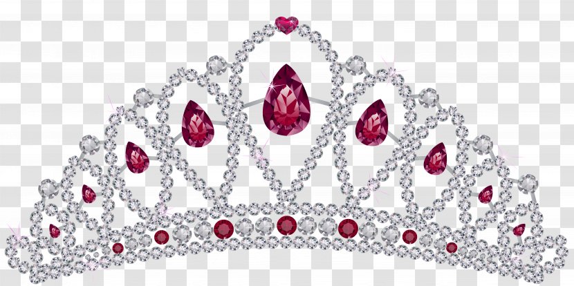 Tiara Crown Diamond Clip Art - Birthday Cliparts Transparent PNG