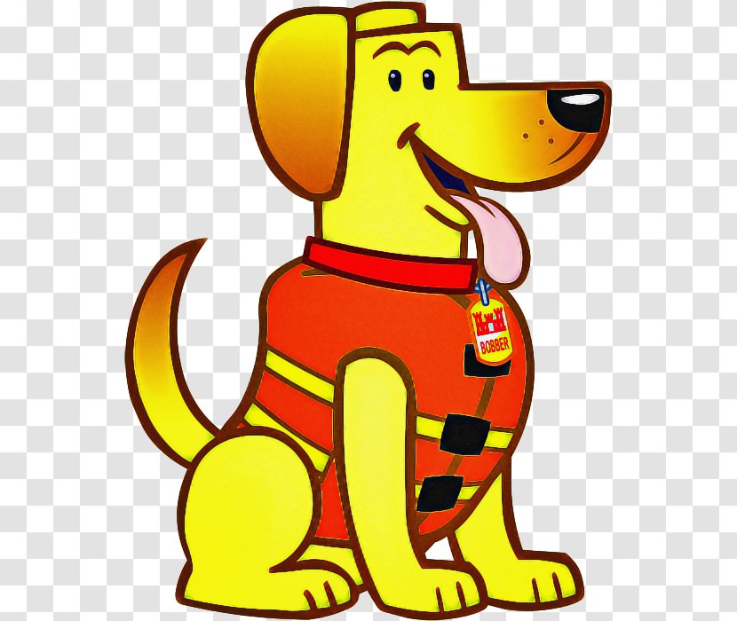 Dog Logo - Yellow - Cartoon Transparent PNG