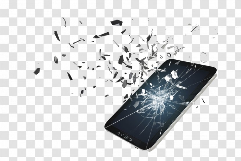 IPhone 6 4 Tablet Computers Smartphone - Handheld Devices - Broken Glass Transparent PNG