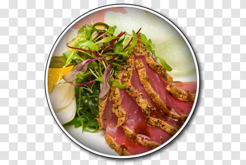 Northville Food Carpaccio Roast Beef Dish - Tuna Transparent PNG