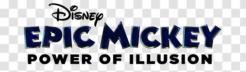 Epic Mickey 2: The Power Of Two Mickey: Illusion Logo Oswald Lucky Rabbit - Mouse Transparent PNG
