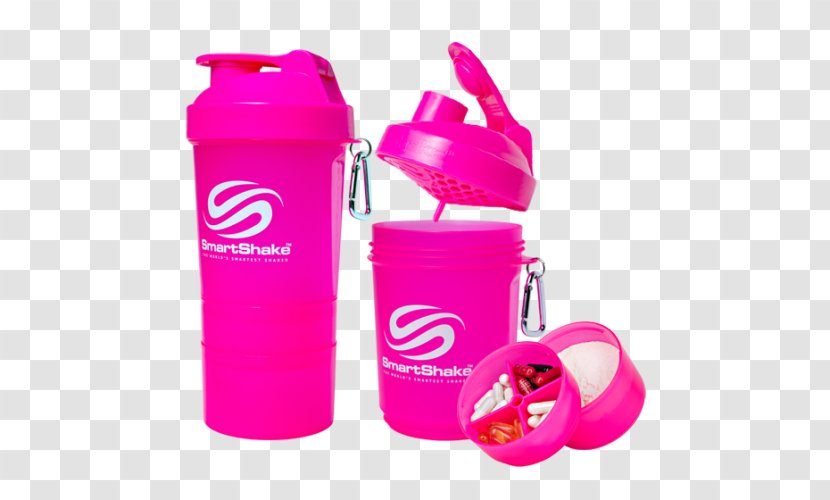 Milkshake Cocktail Shaker Water Bottles Dietary Supplement - Whey - Pink Series Transparent PNG
