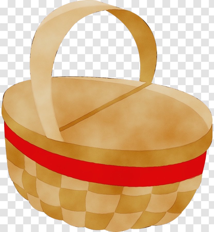 Watercolor Cartoon - Wet Ink - Home Accessories Picnic Basket Transparent PNG