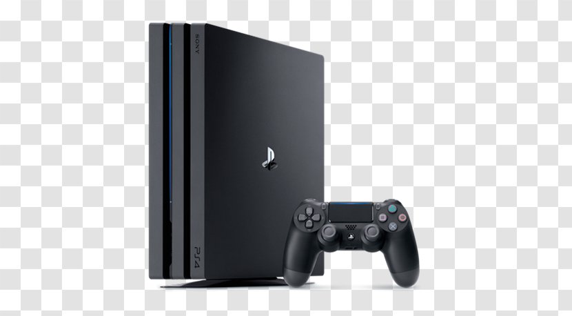 Sony PlayStation 4 Pro Video Game Consoles - 4k Resolution - Ps4 Transparent PNG