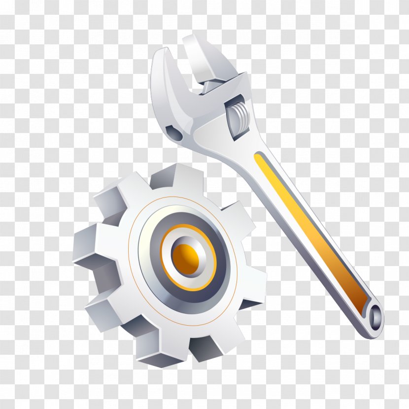Gear Wrench Icon Transparent PNG